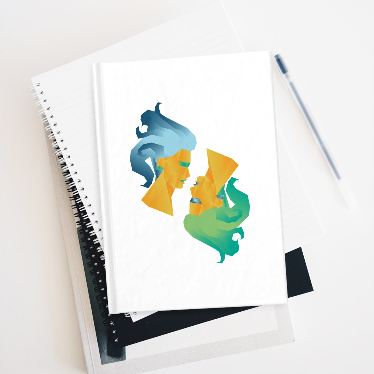 Gemini Hardcover Journal — Ruled Line