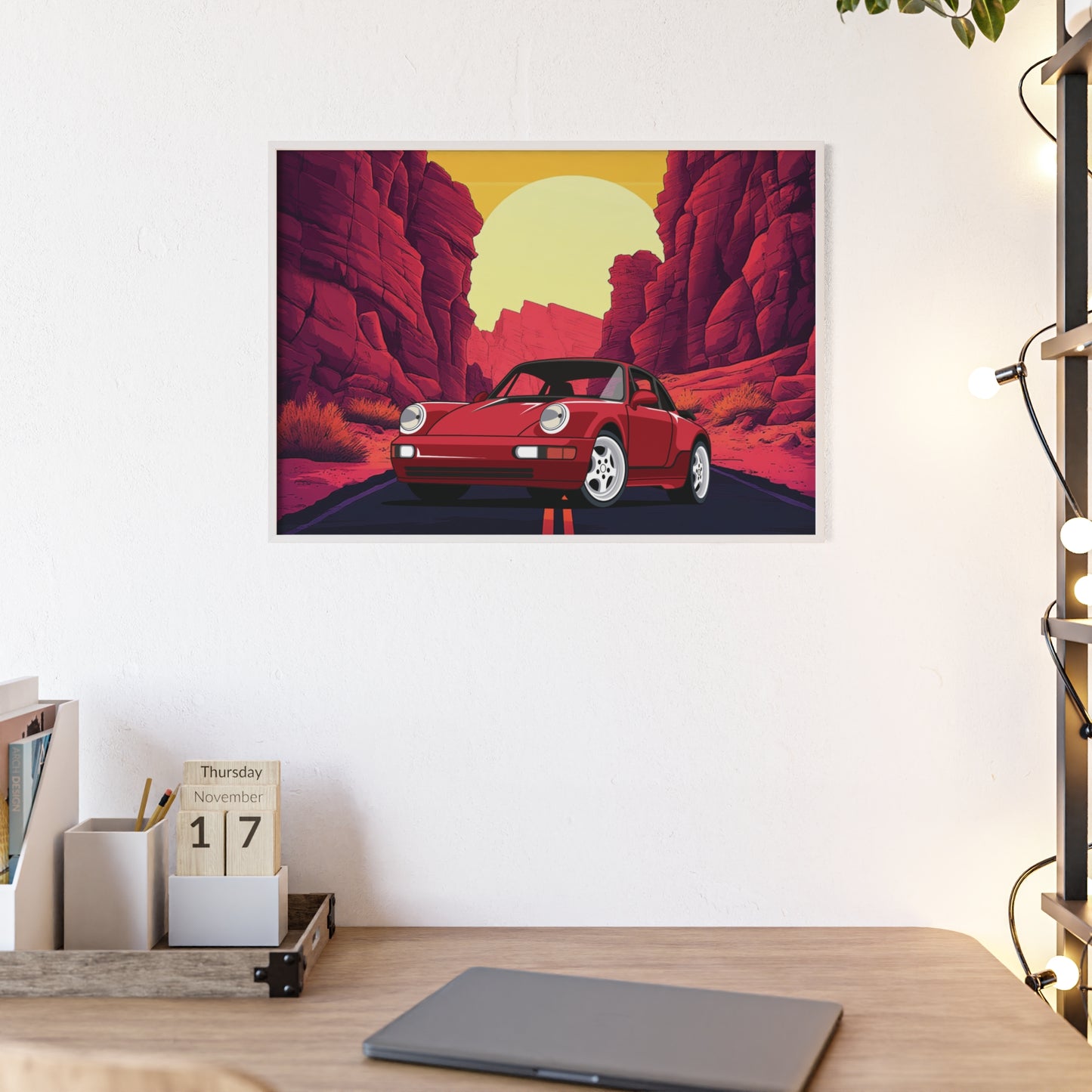 Posters with Wooden Frame