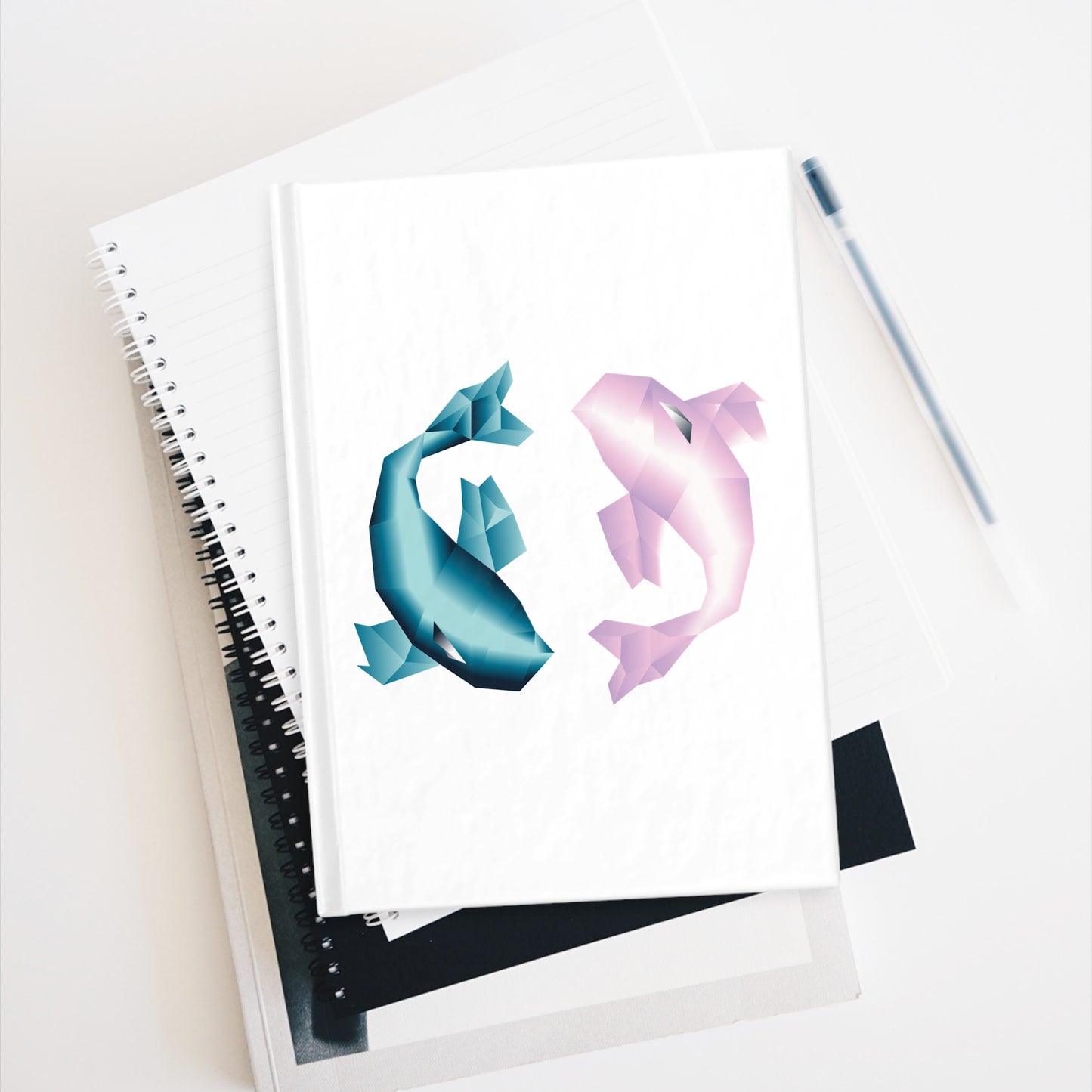 Pisces Hardcover Journal - Blank