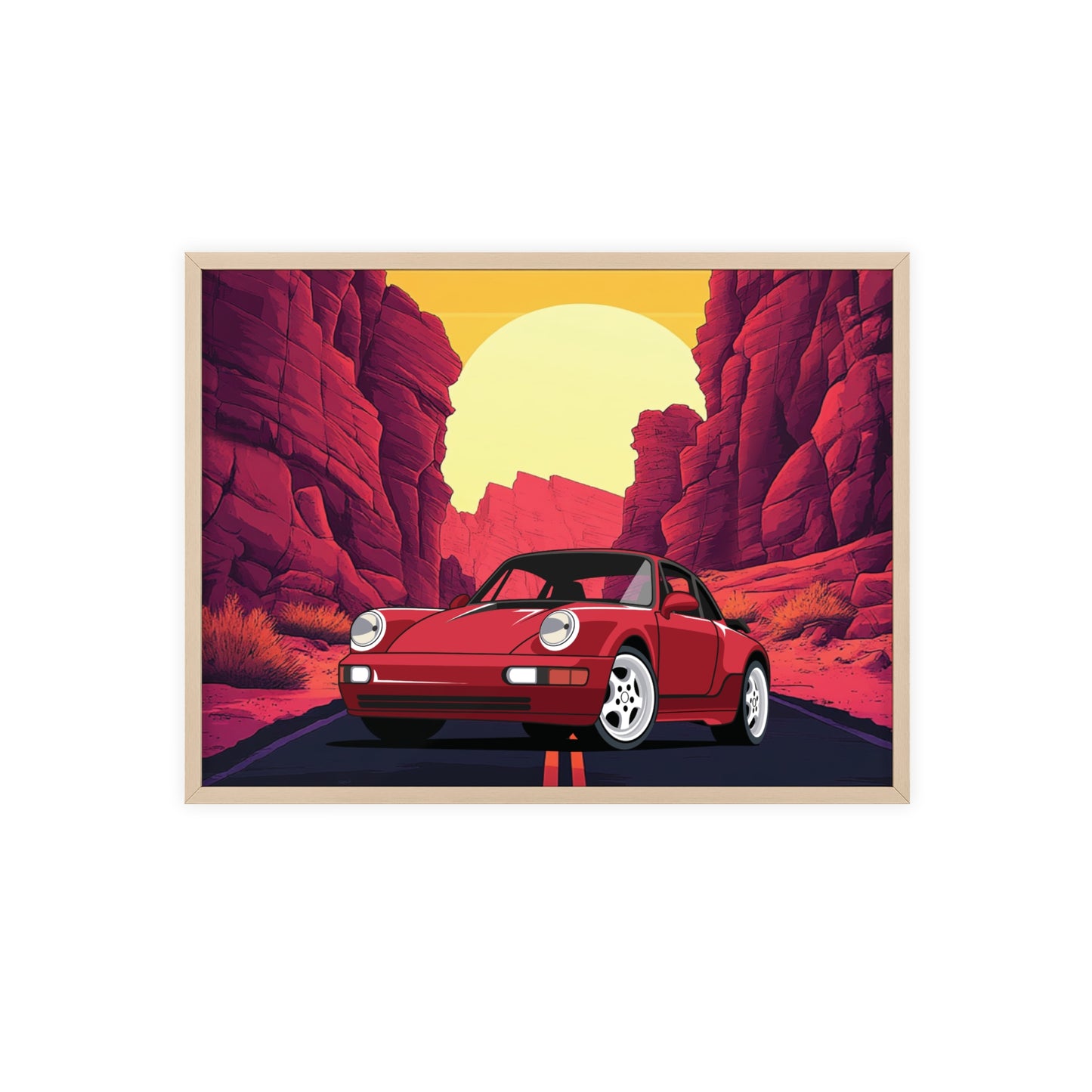 Posters with Wooden Frame