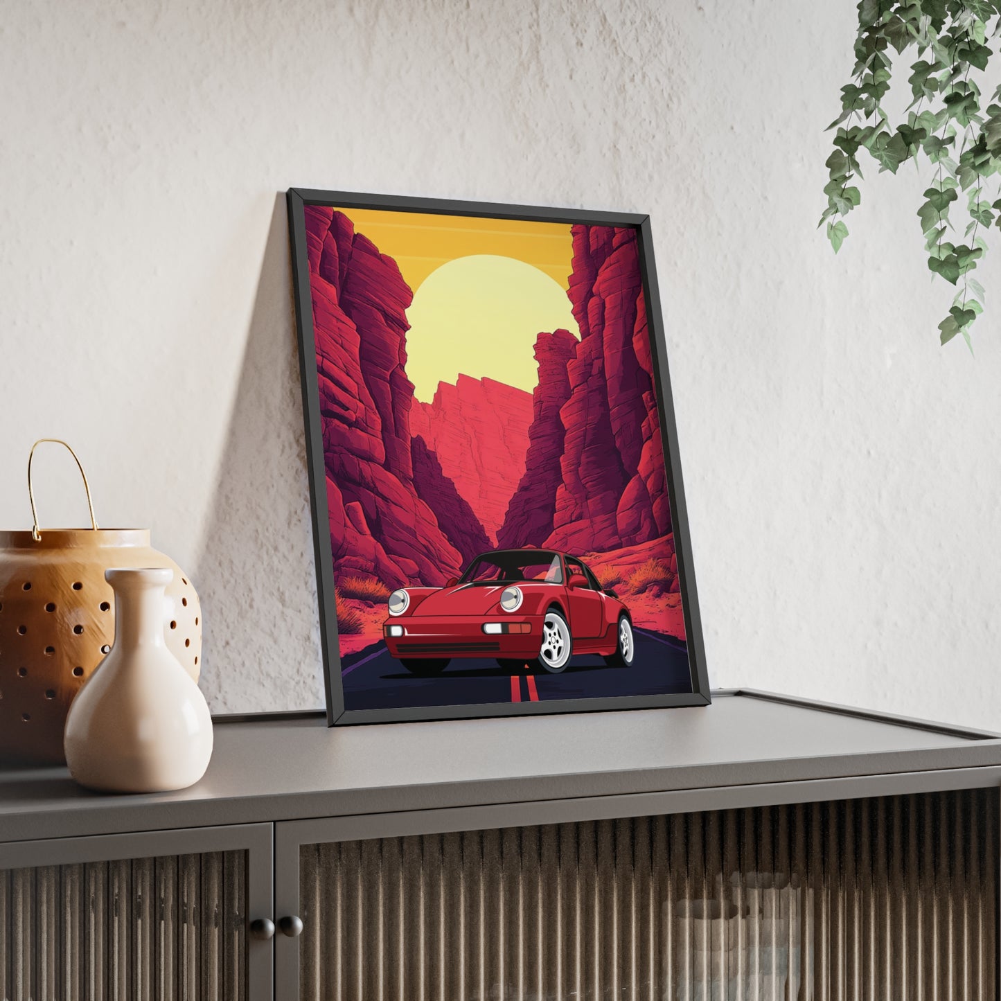 Posters with Wooden Frame