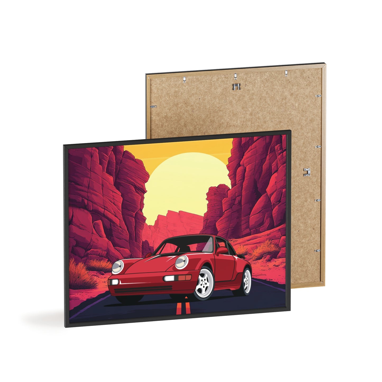 Posters with Wooden Frame