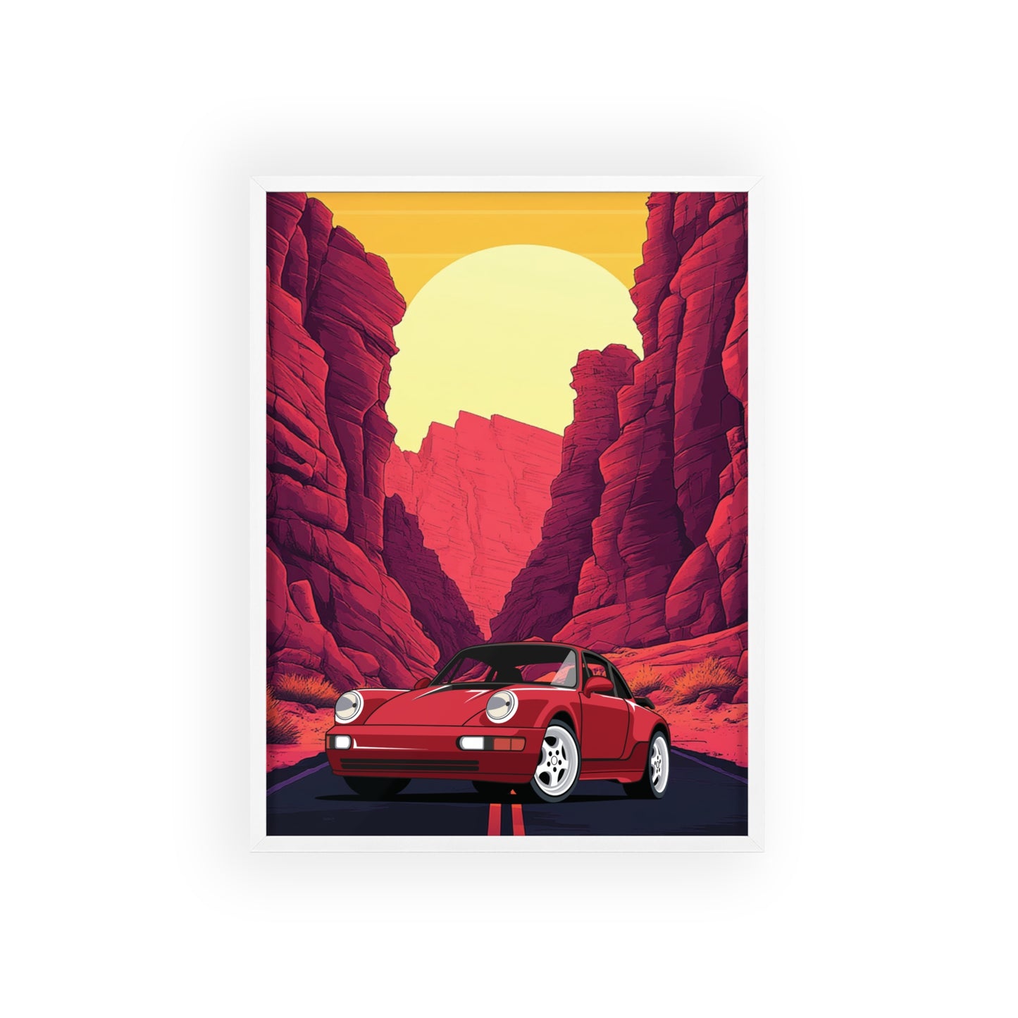 Posters with Wooden Frame