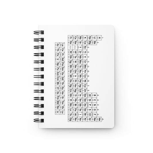 Chemistry cheat Spiral Bound Journal