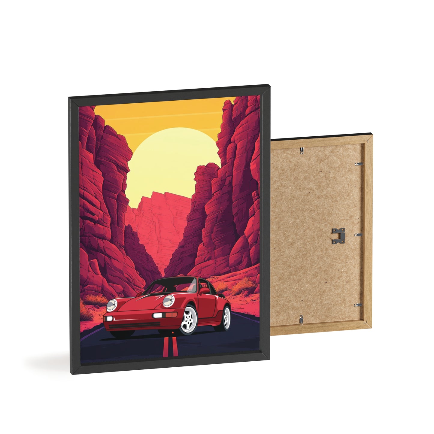 Posters with Wooden Frame