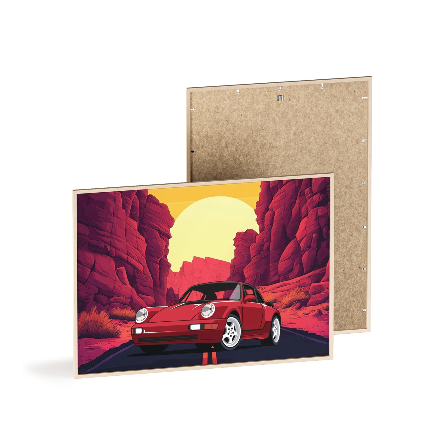 Posters with Wooden Frame