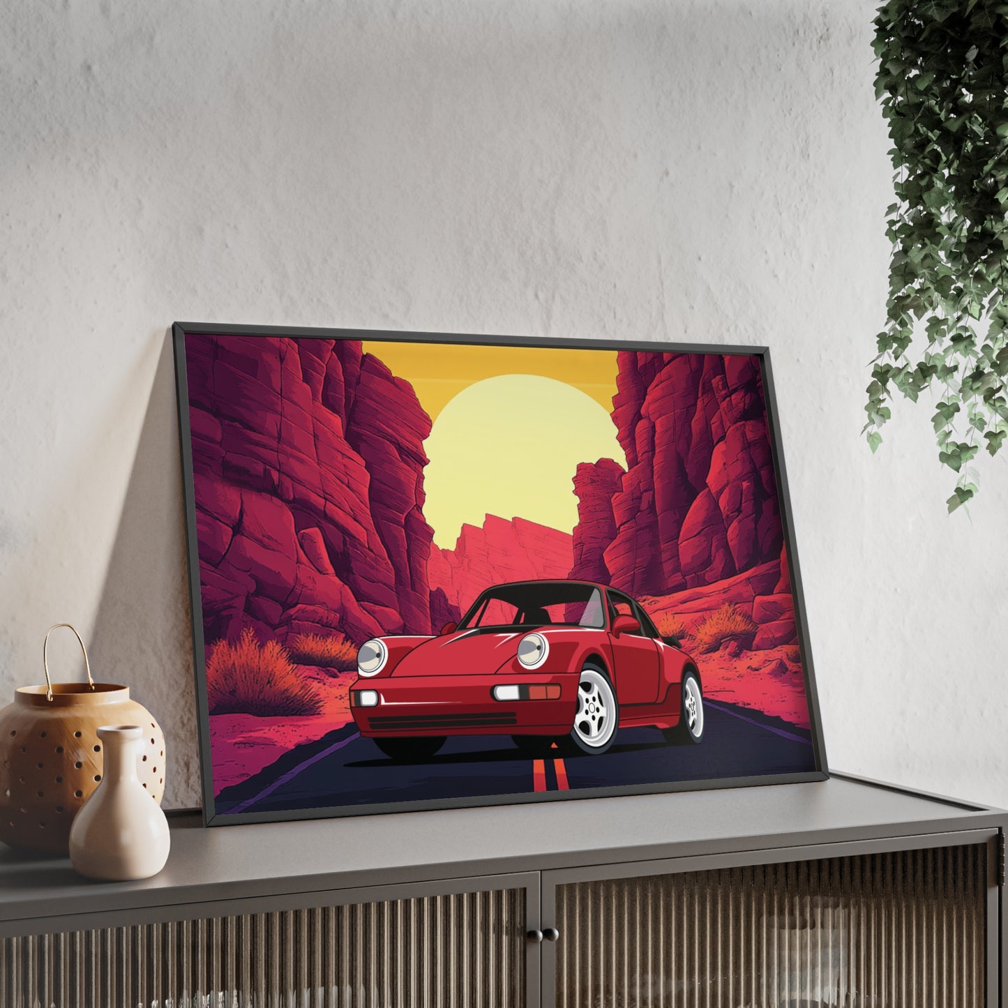 Posters with Wooden Frame