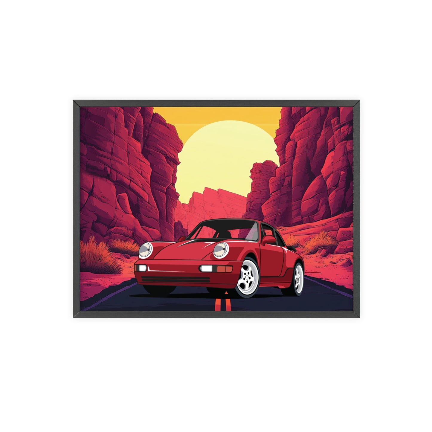 Posters with Wooden Frame