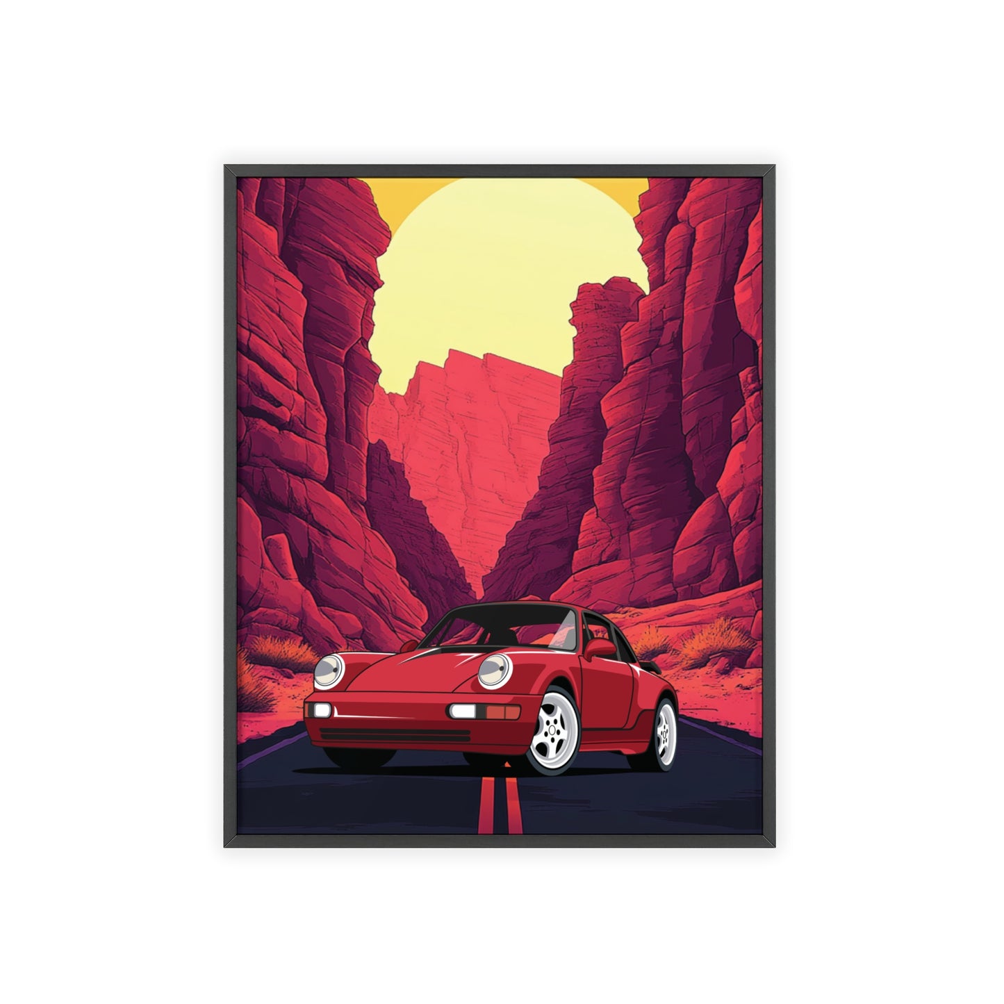 Posters with Wooden Frame