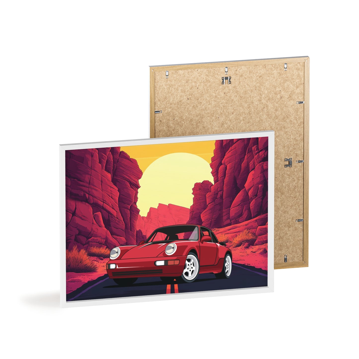 Posters with Wooden Frame