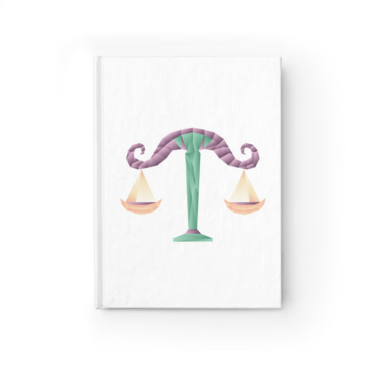 Libra Hardcover Journal — Ruled Line