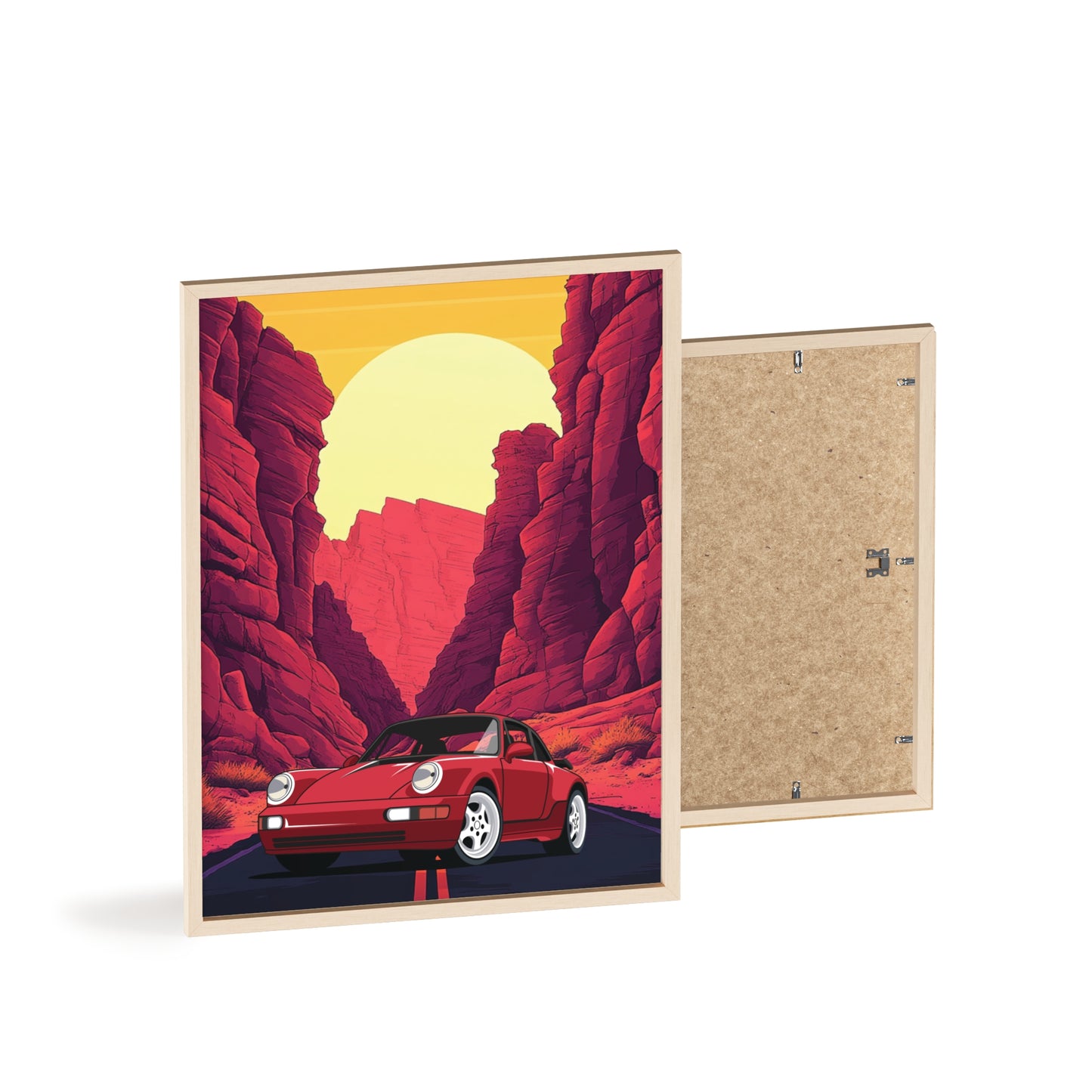 Posters with Wooden Frame