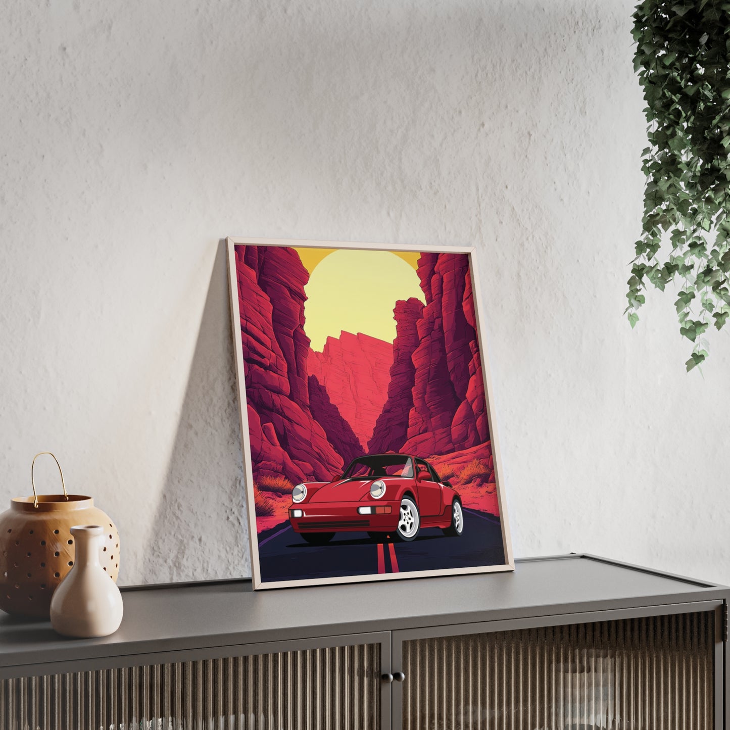 Posters with Wooden Frame