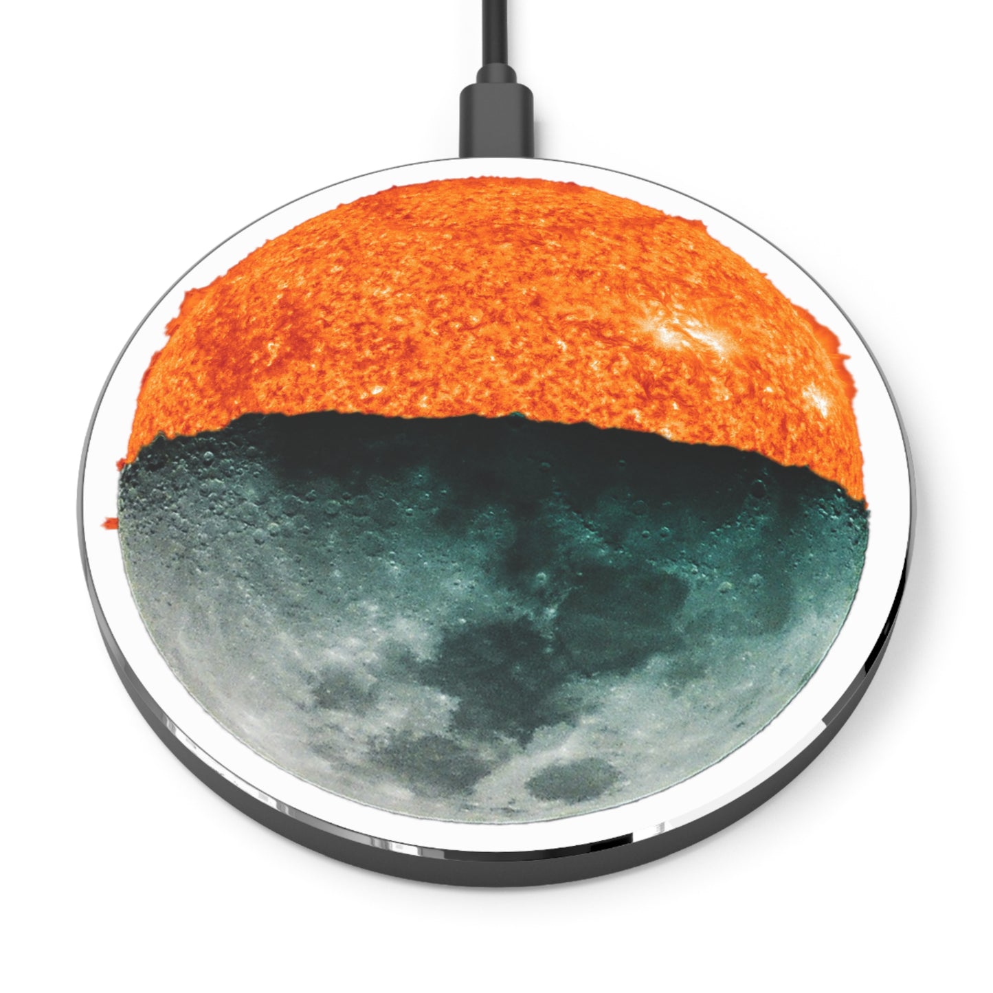Half Sun Half Moon- Wireless Charger