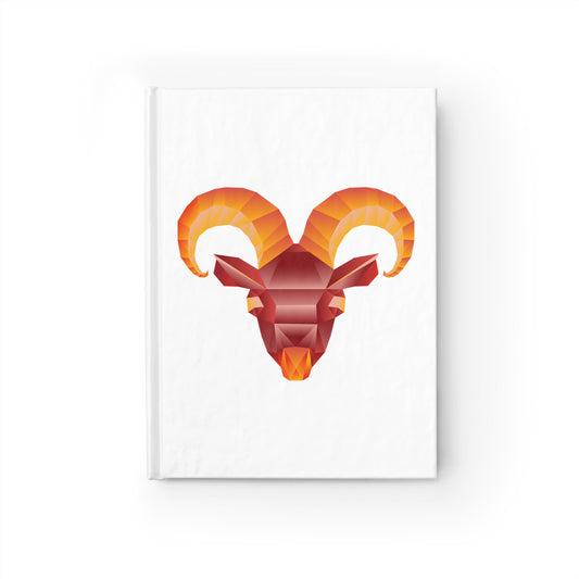 Aries Hardcover Journal - Blank