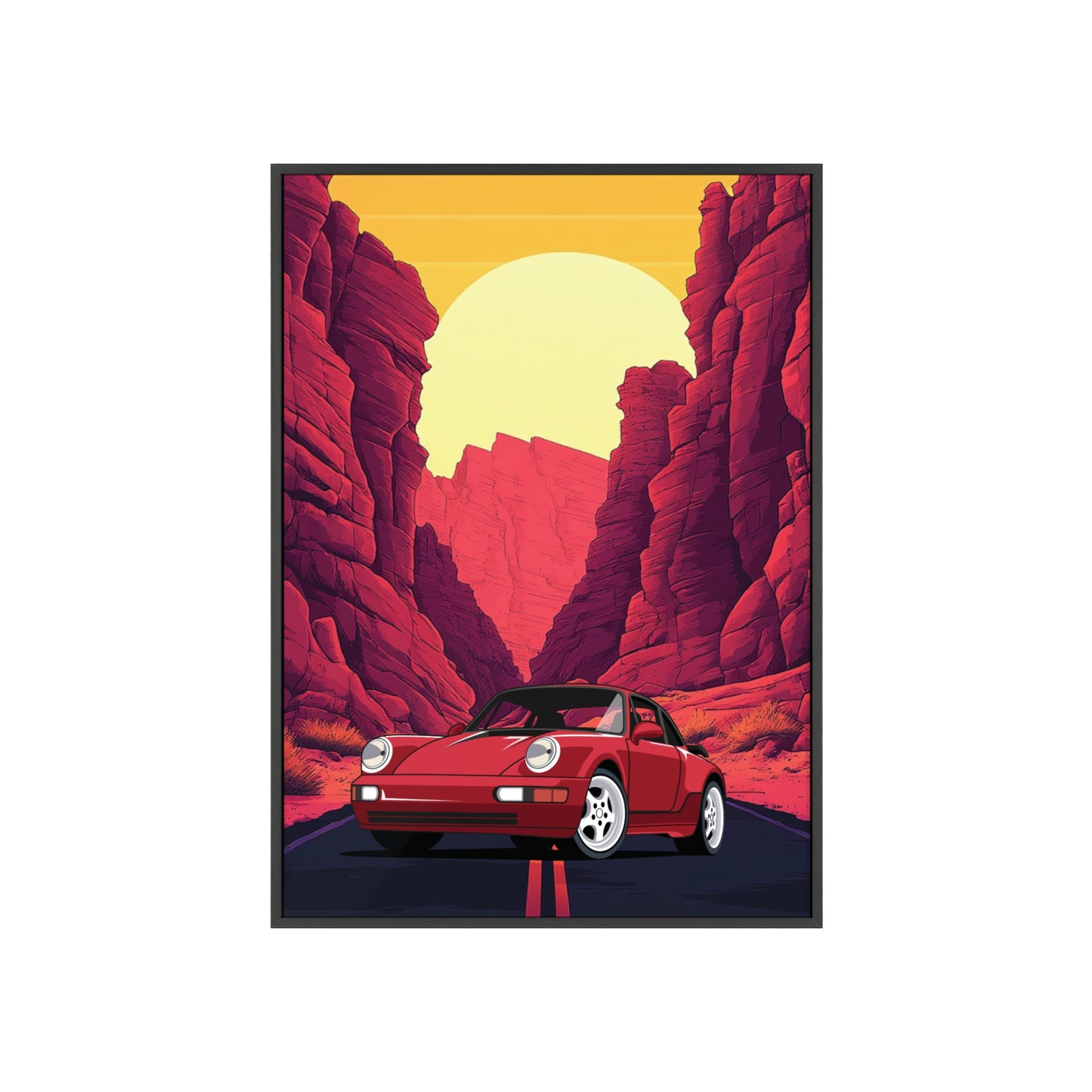 Posters with Wooden Frame