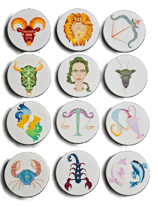 Zodiac Coasters