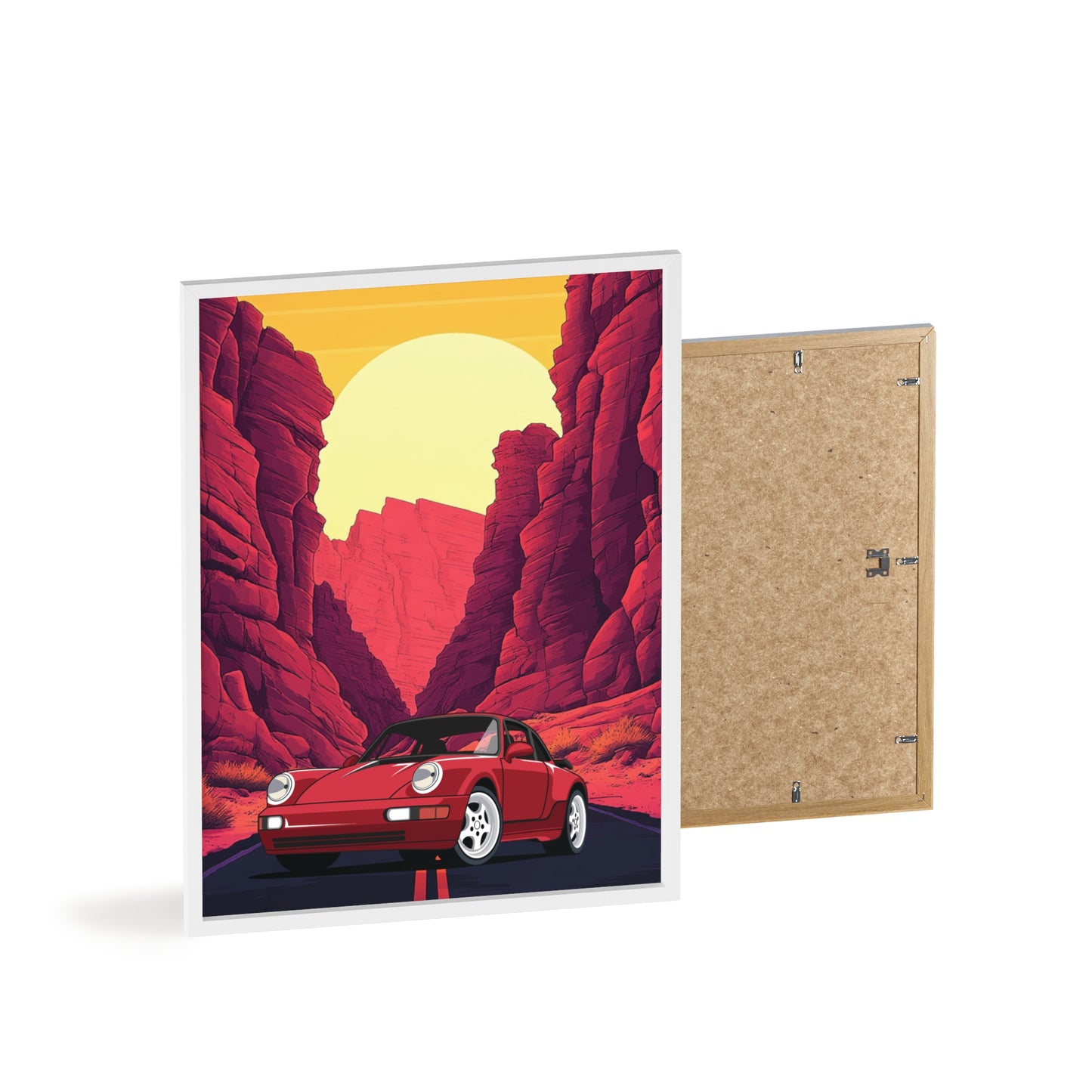 Posters with Wooden Frame