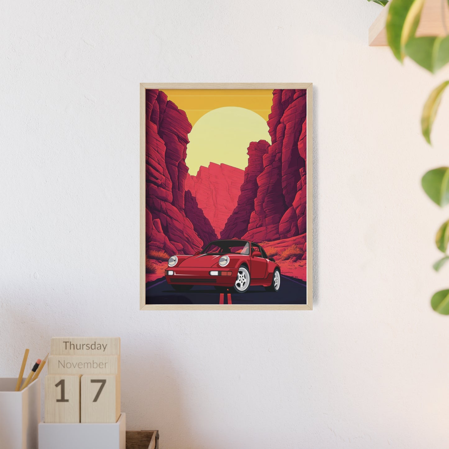 Posters with Wooden Frame