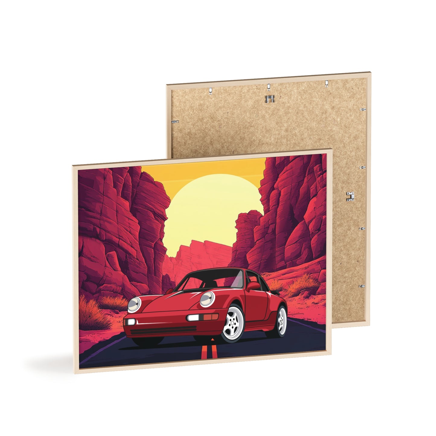 Posters with Wooden Frame