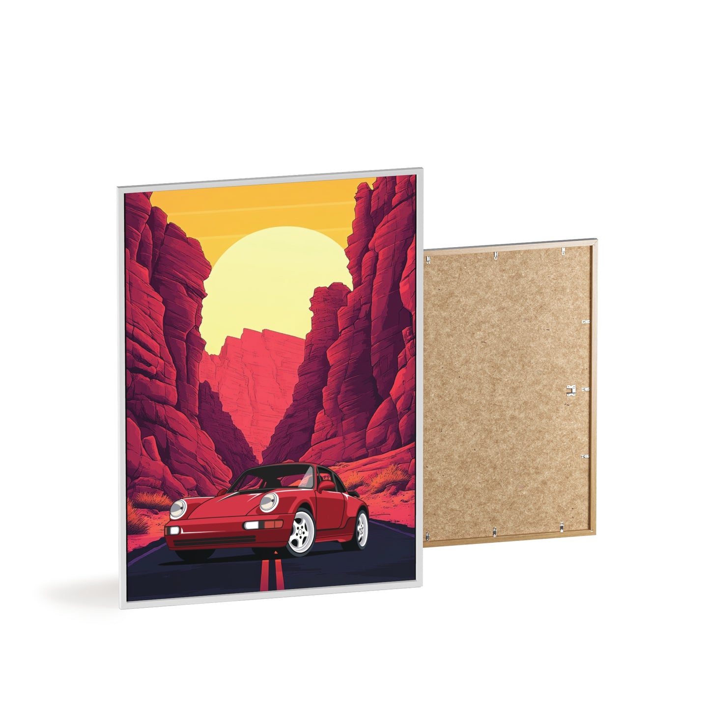 Posters with Wooden Frame