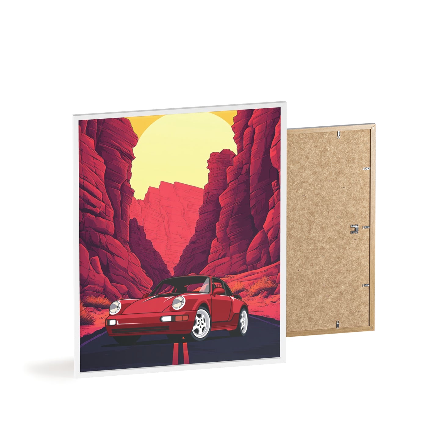 Posters with Wooden Frame