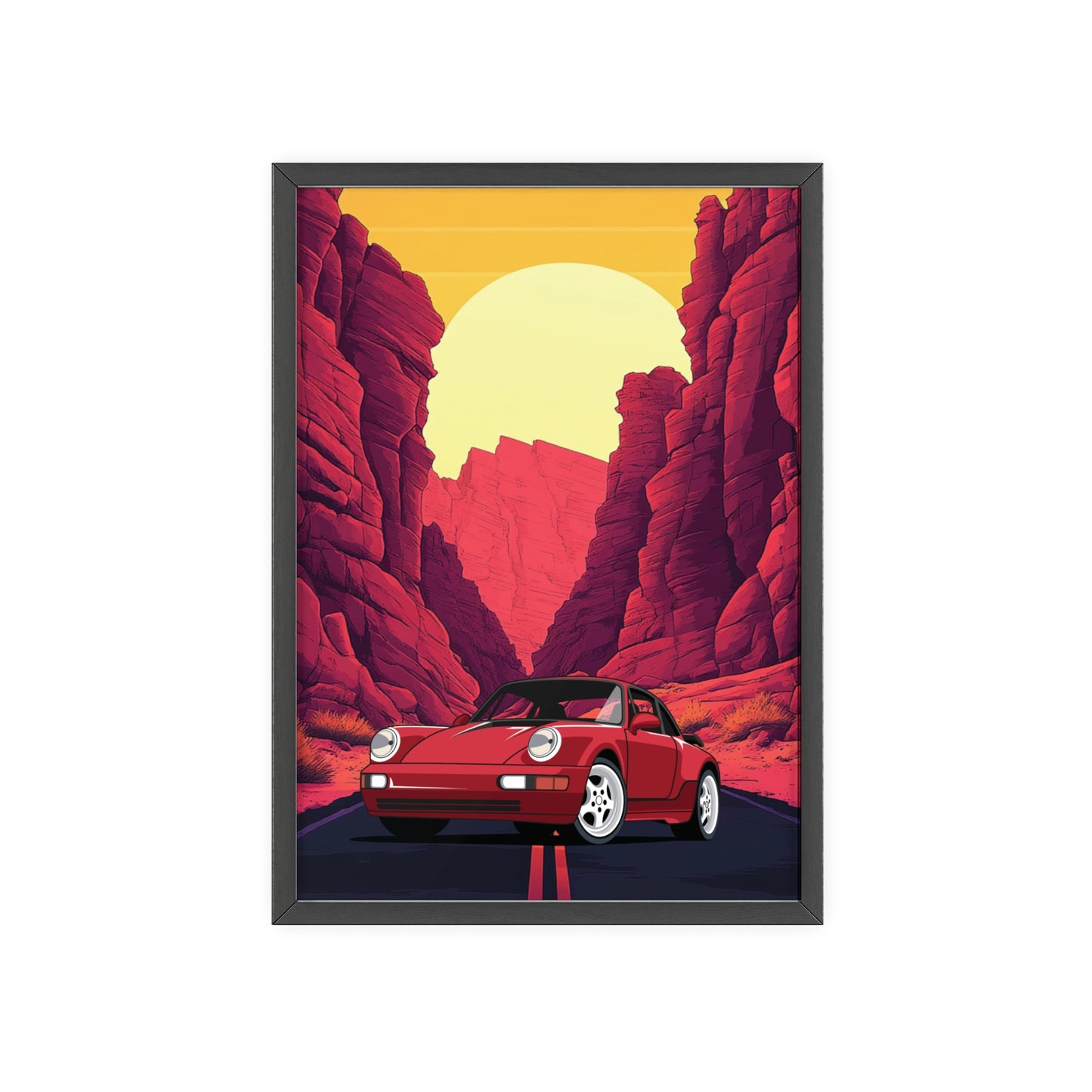 Posters with Wooden Frame