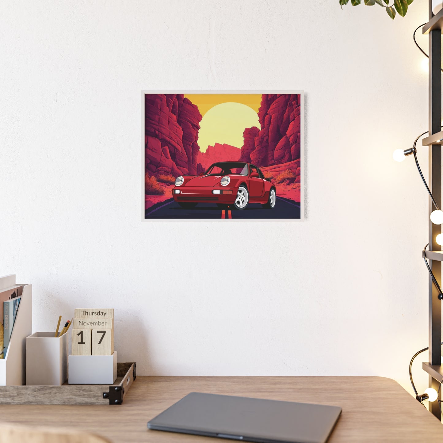 Posters with Wooden Frame