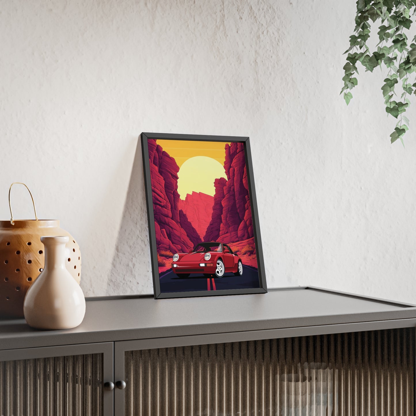 Posters with Wooden Frame