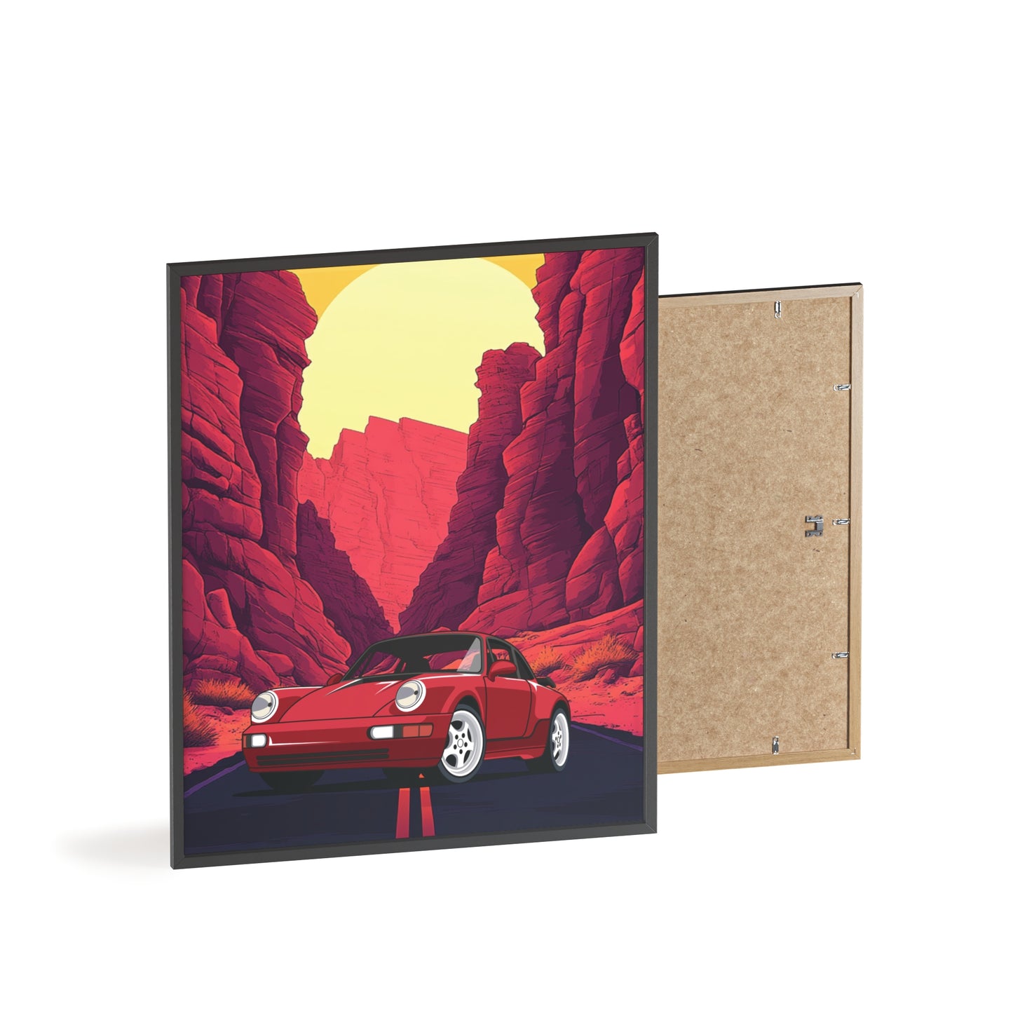 Posters with Wooden Frame