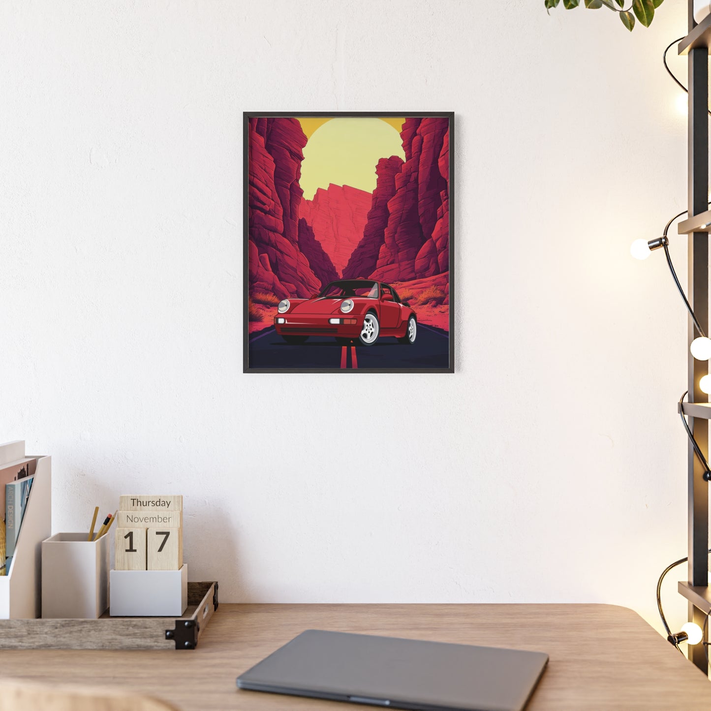 Posters with Wooden Frame