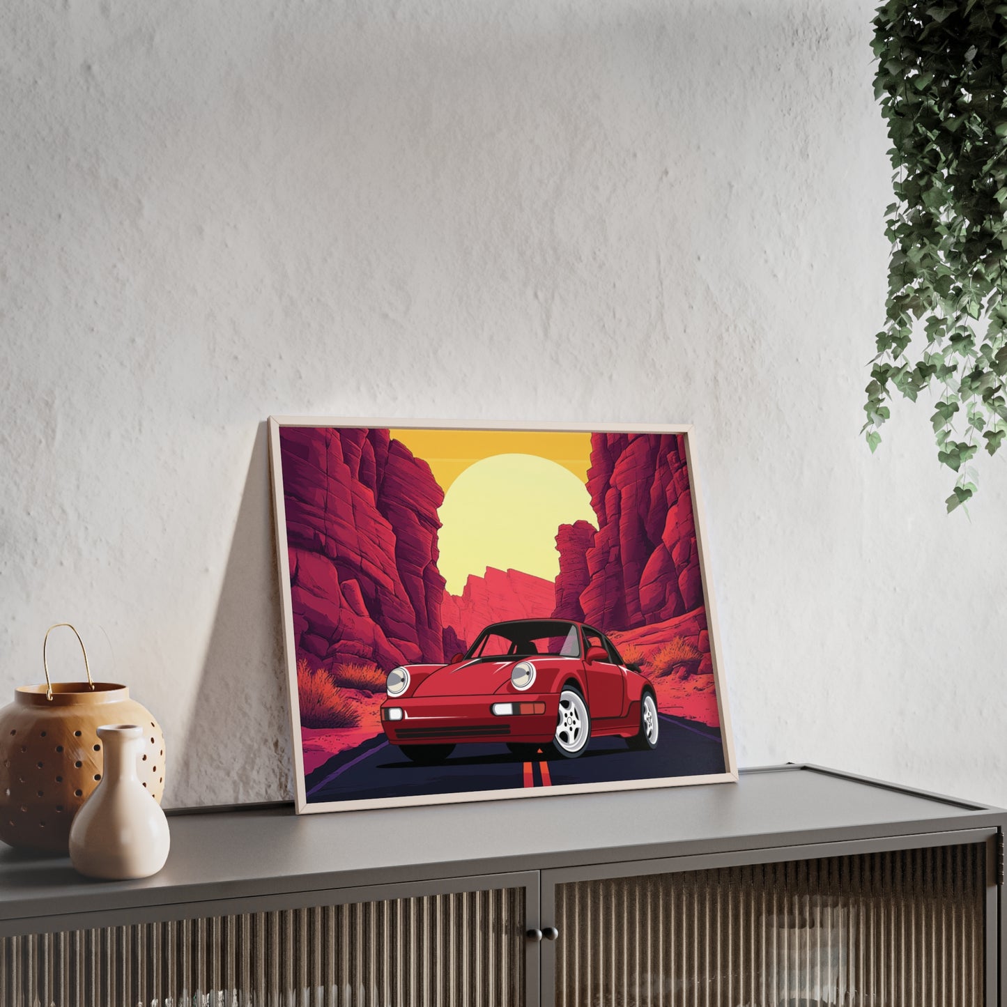 Posters with Wooden Frame