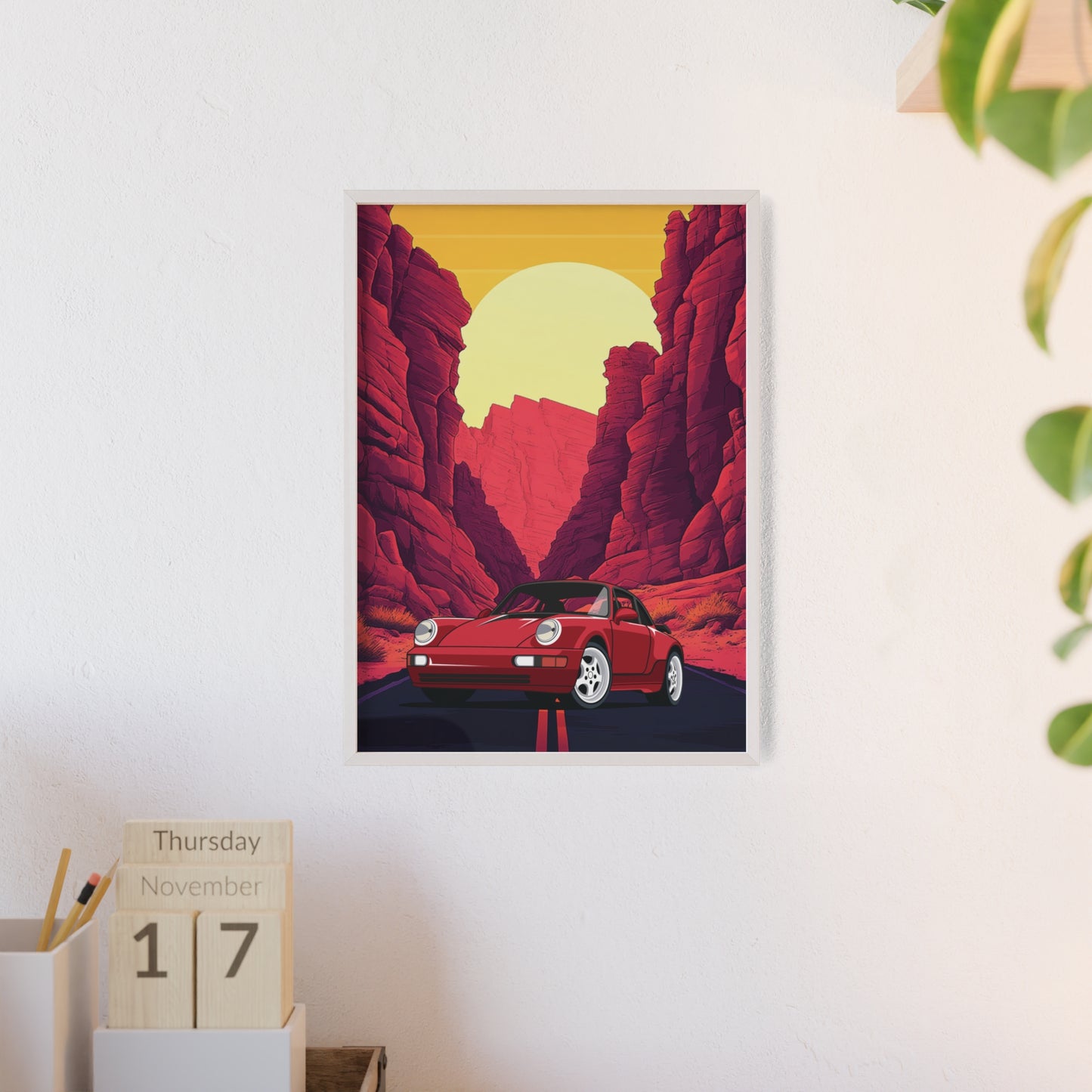 Posters with Wooden Frame