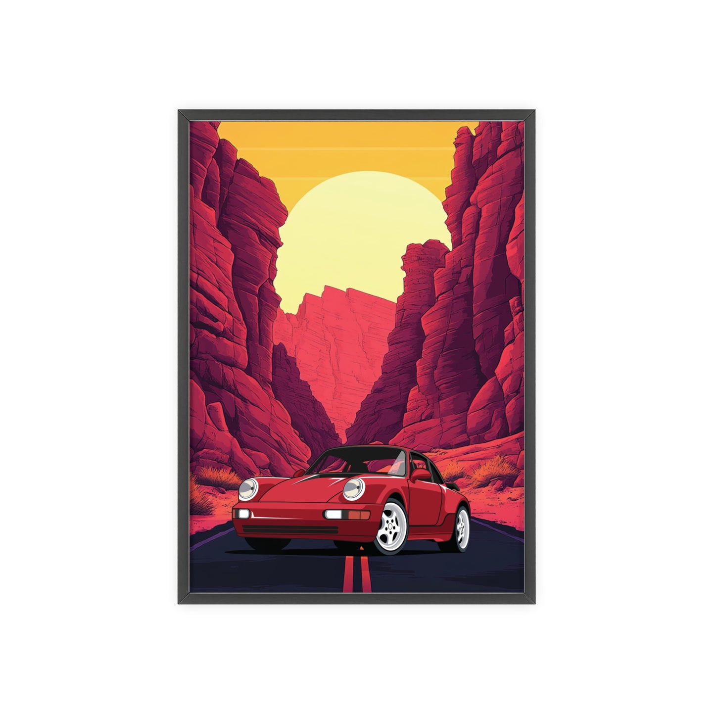 Posters with Wooden Frame