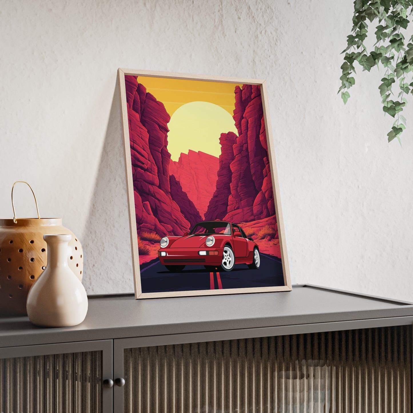 Posters with Wooden Frame