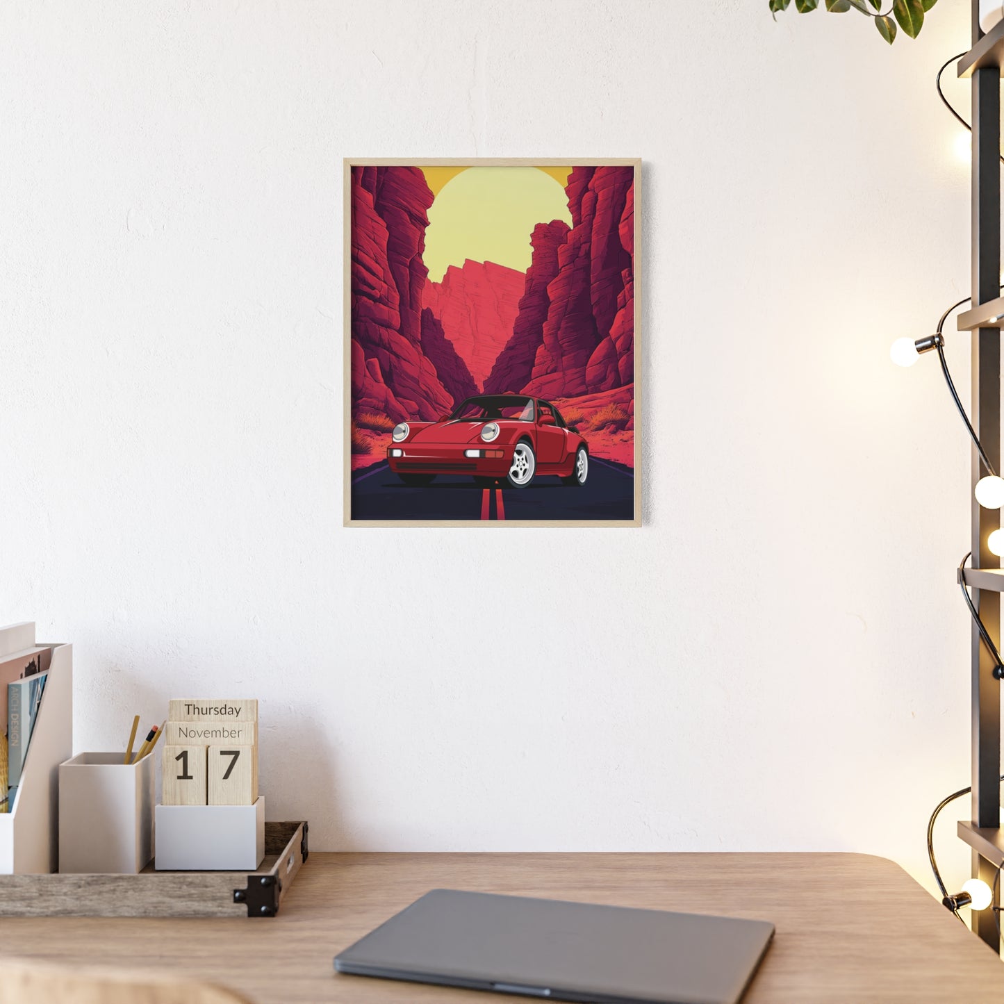 Posters with Wooden Frame