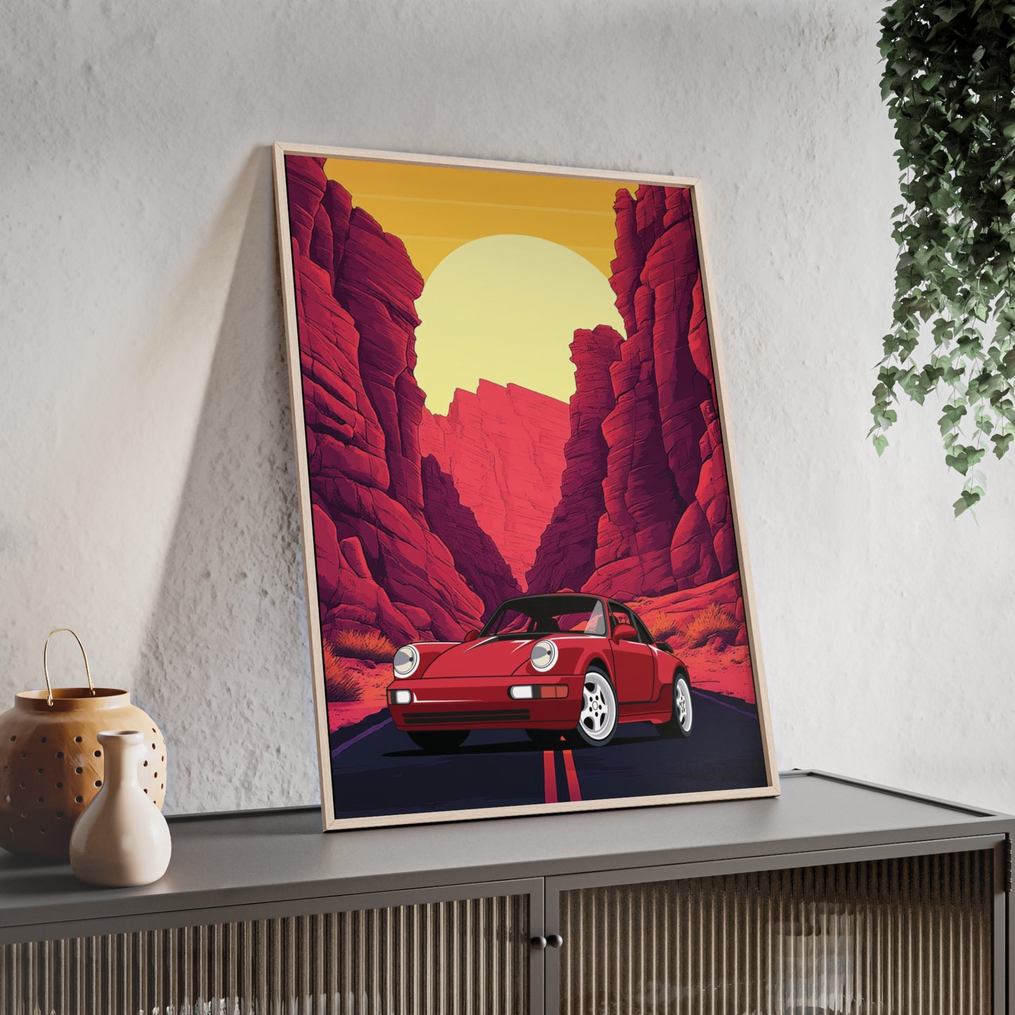 Posters with Wooden Frame