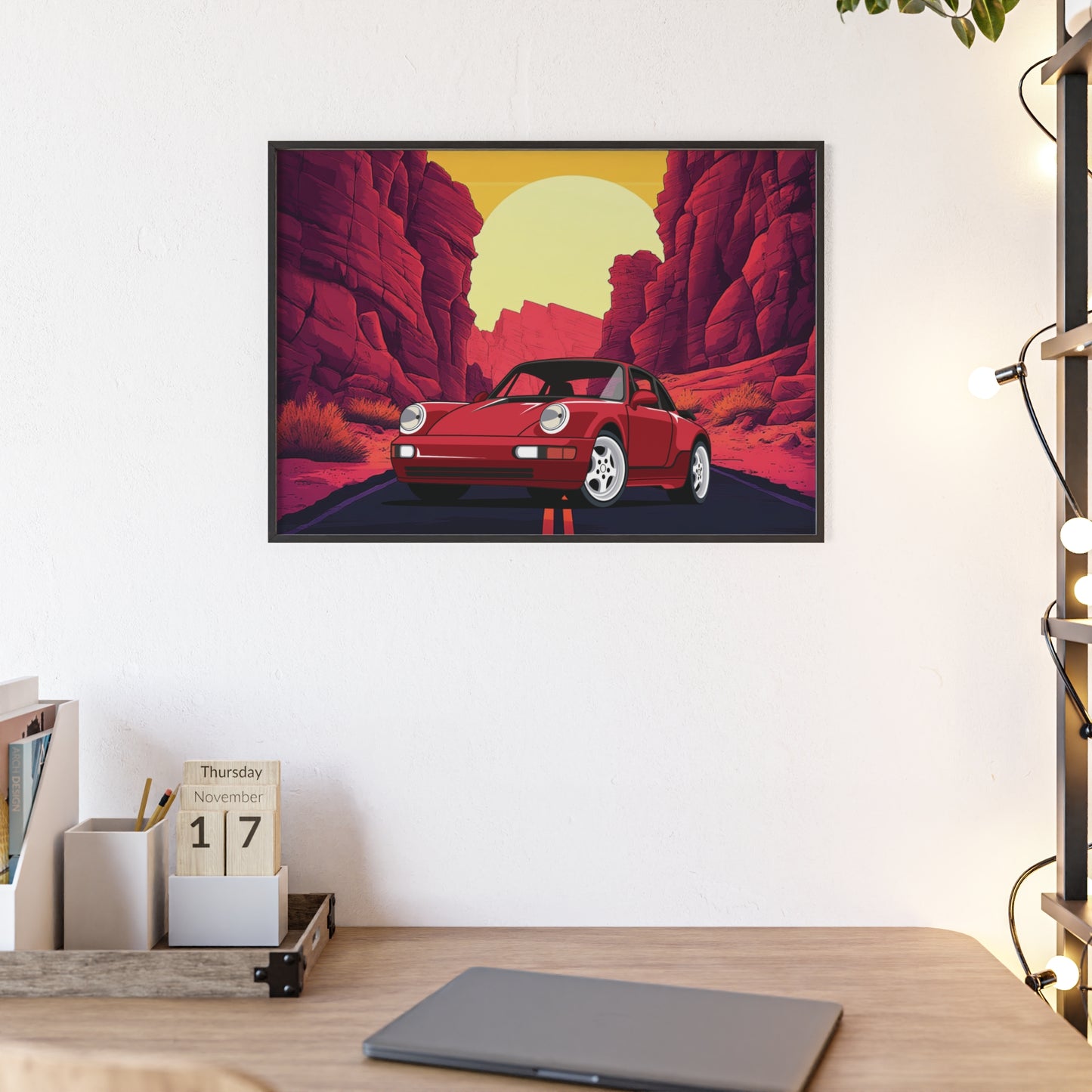 Posters with Wooden Frame