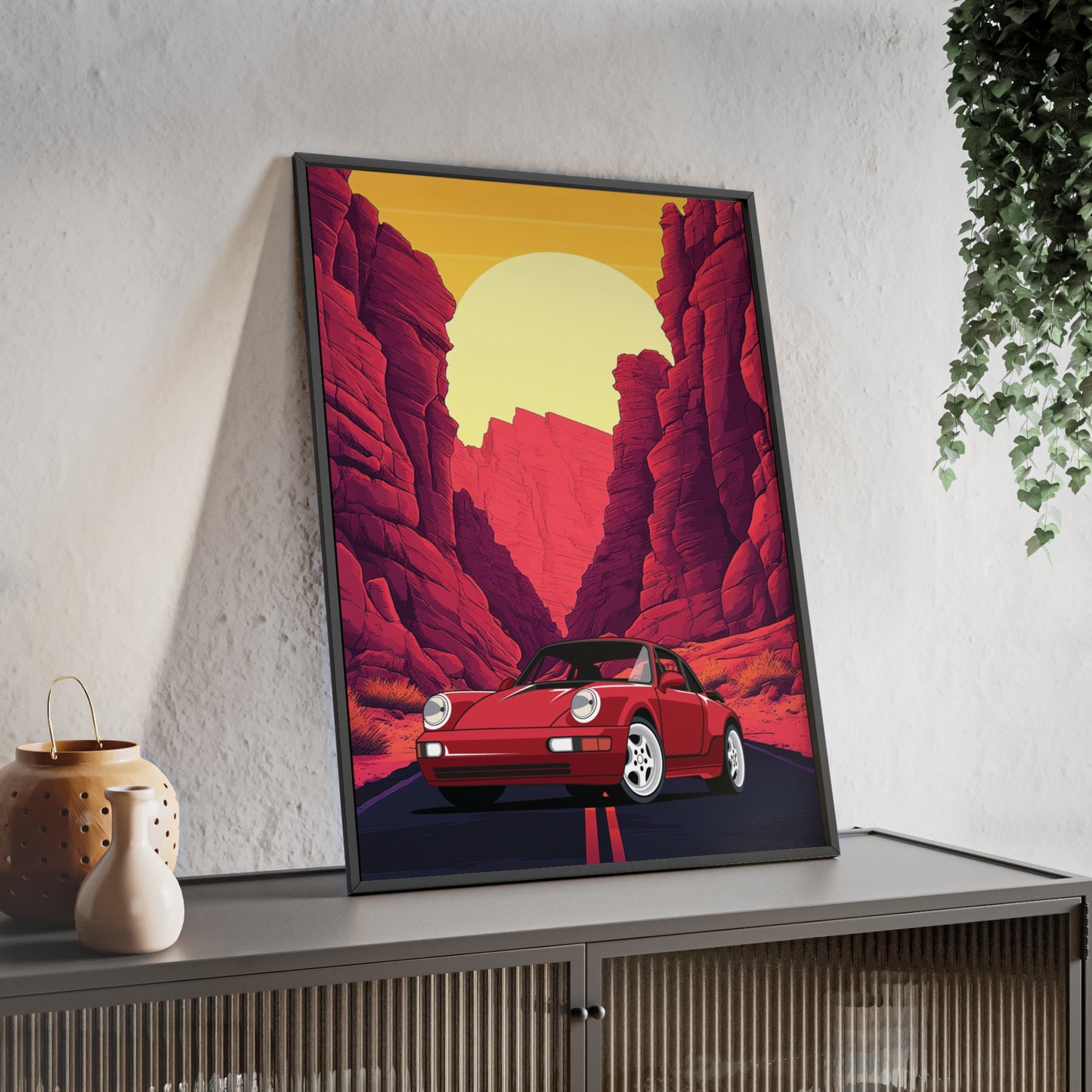 Posters with Wooden Frame