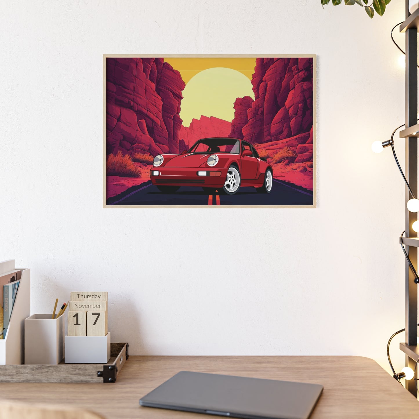 Posters with Wooden Frame