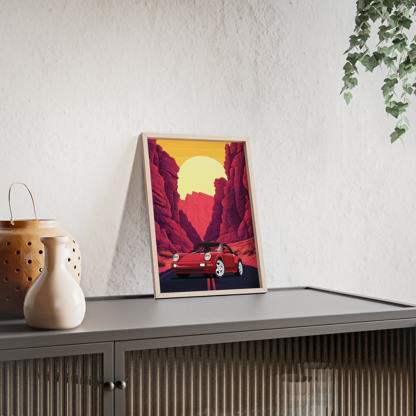 Posters with Wooden Frame