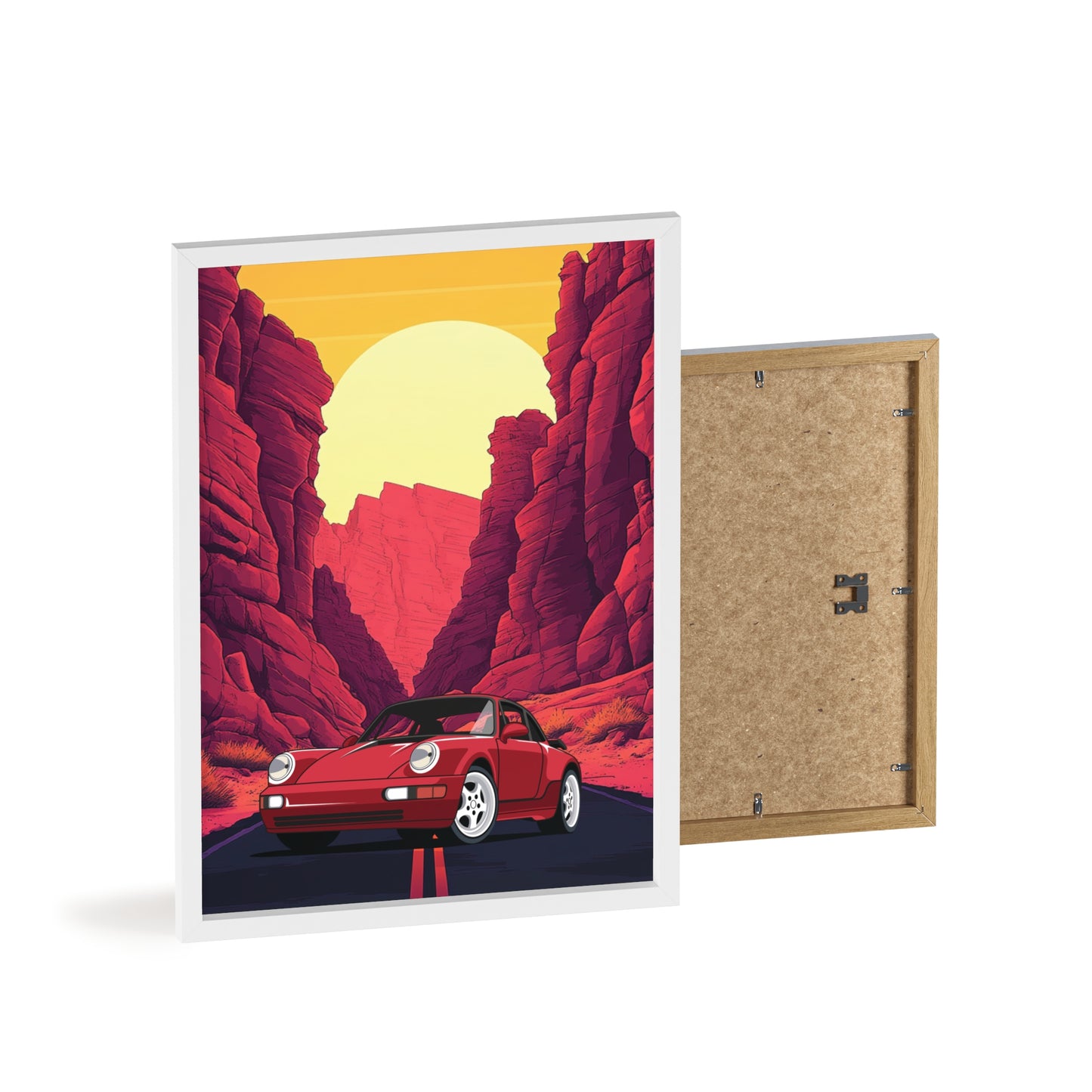 Posters with Wooden Frame