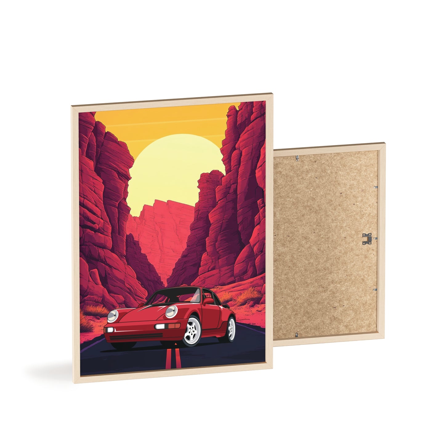 Posters with Wooden Frame