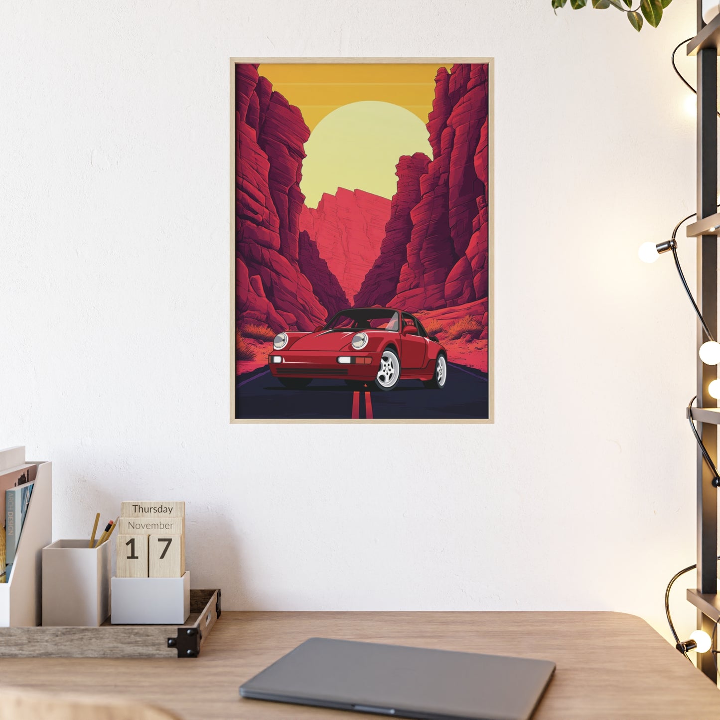 Posters with Wooden Frame