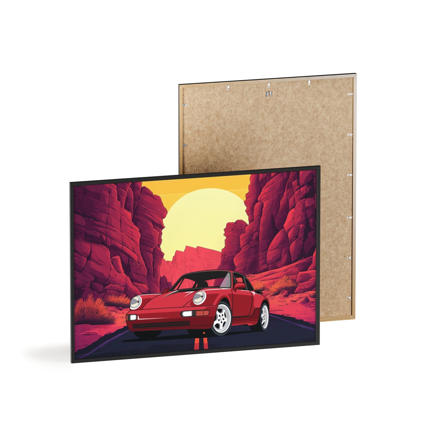 Posters with Wooden Frame