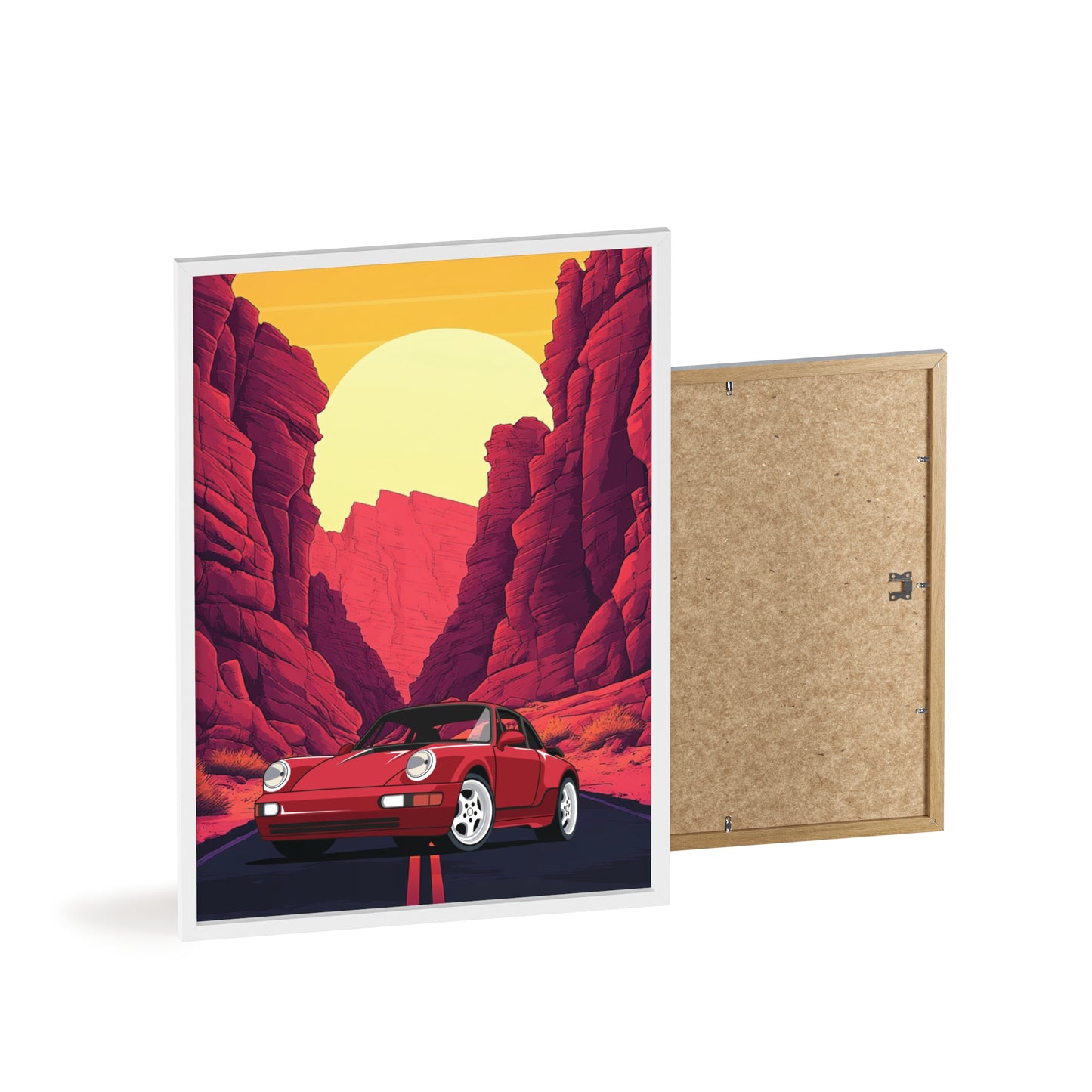 Posters with Wooden Frame