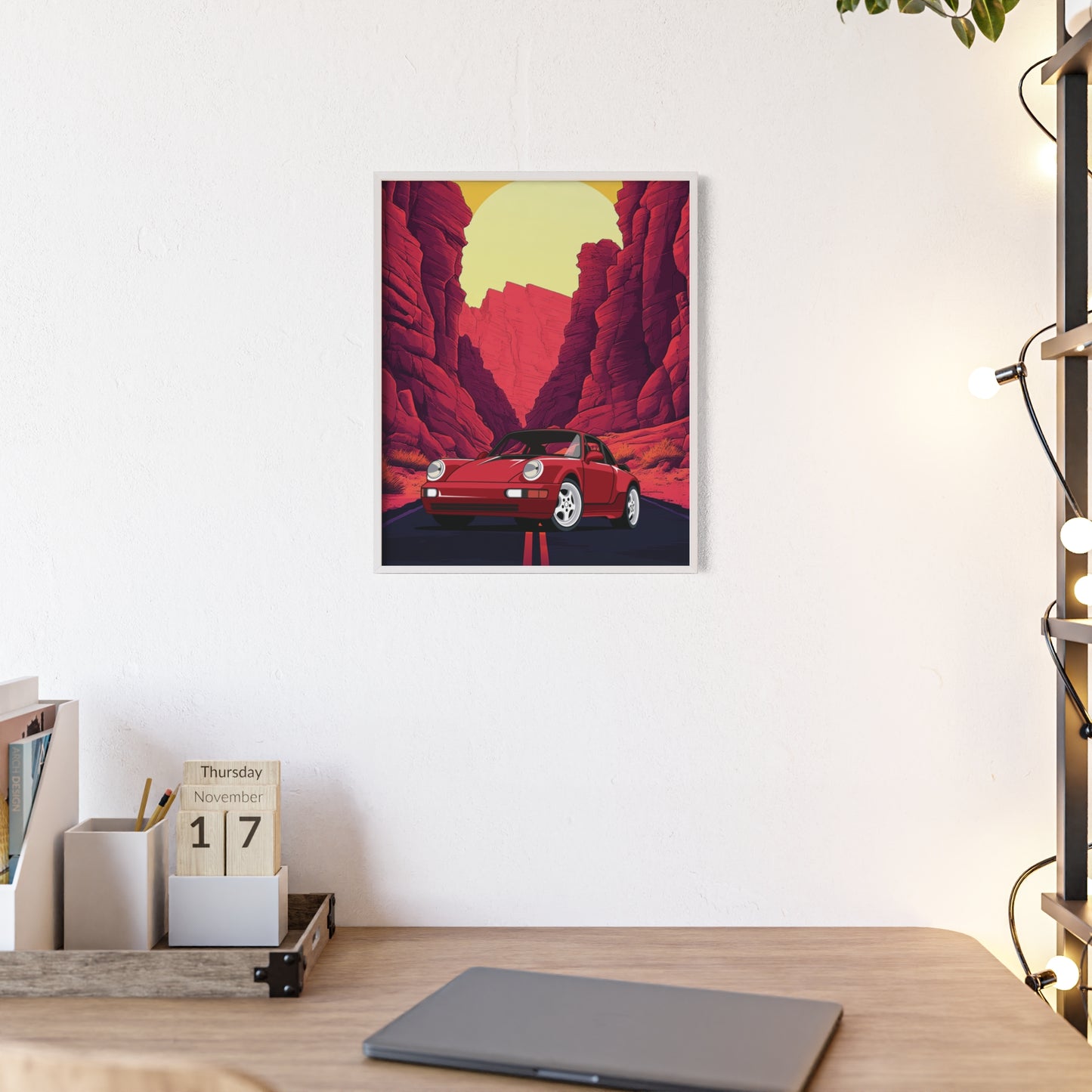 Posters with Wooden Frame