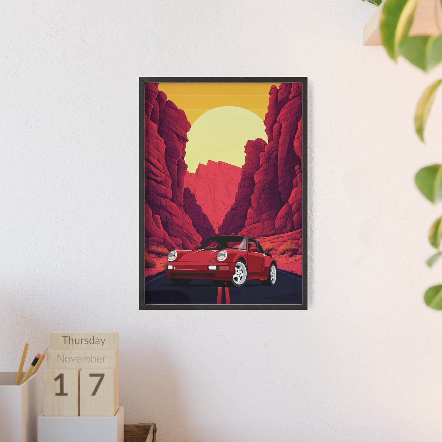 Posters with Wooden Frame