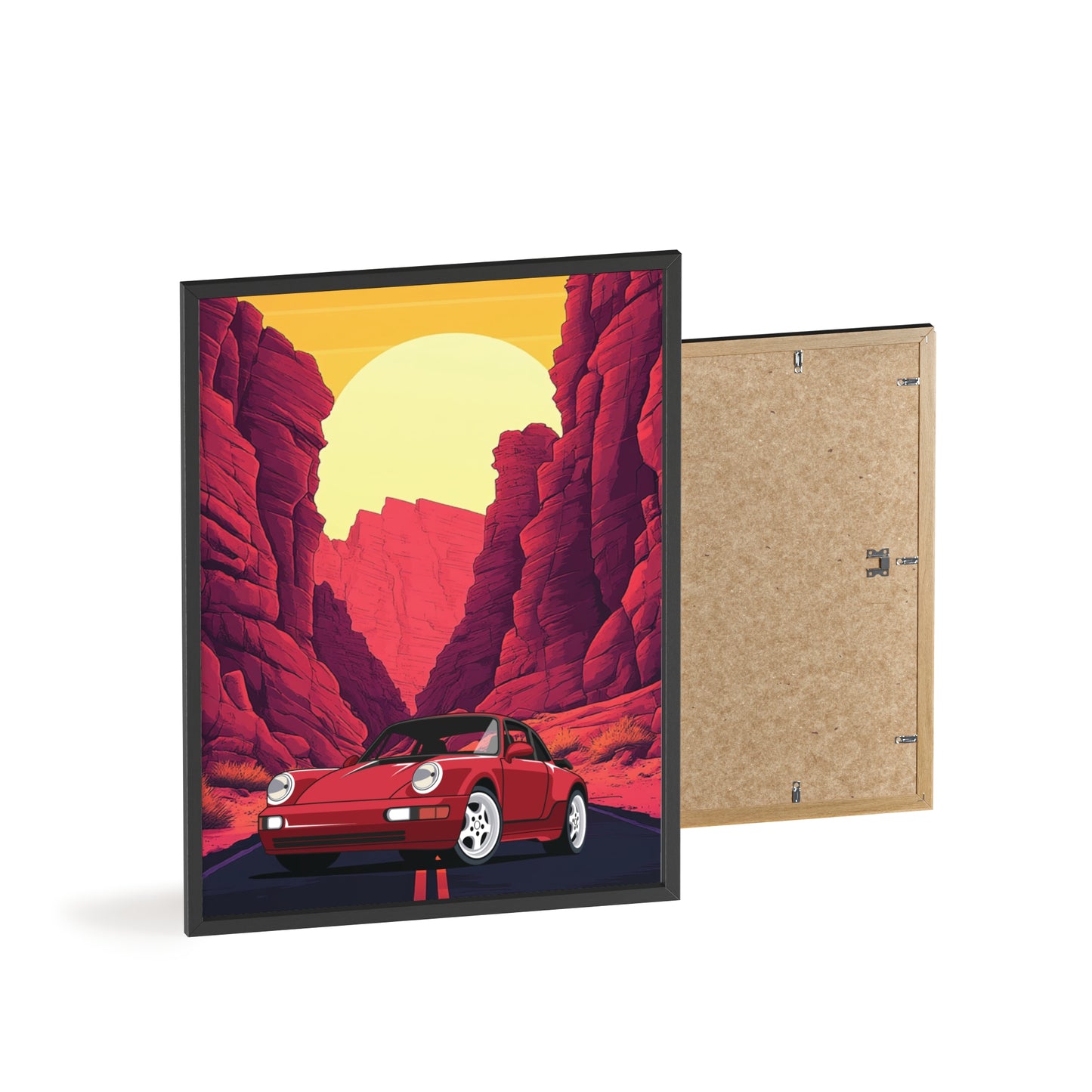 Posters with Wooden Frame