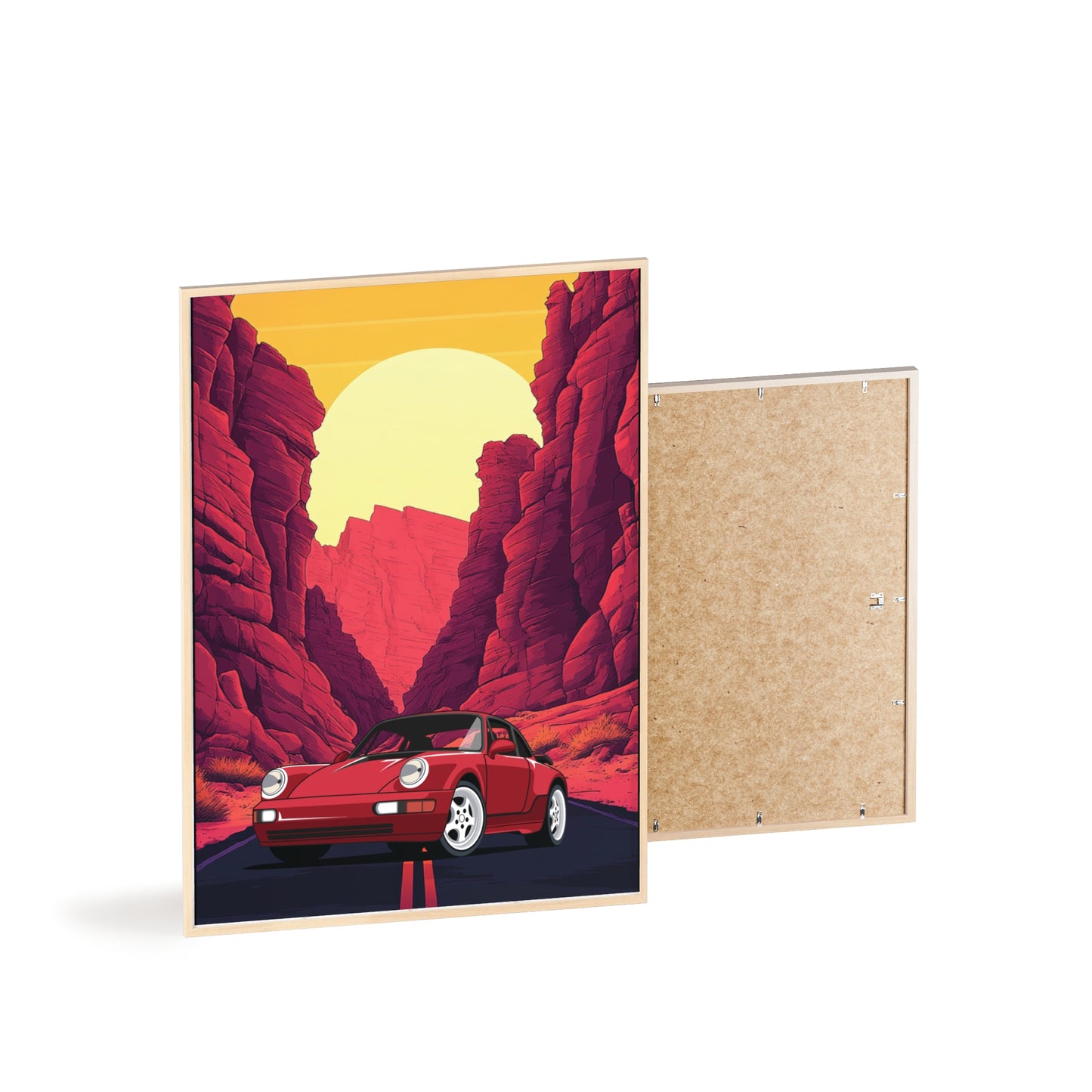 Posters with Wooden Frame